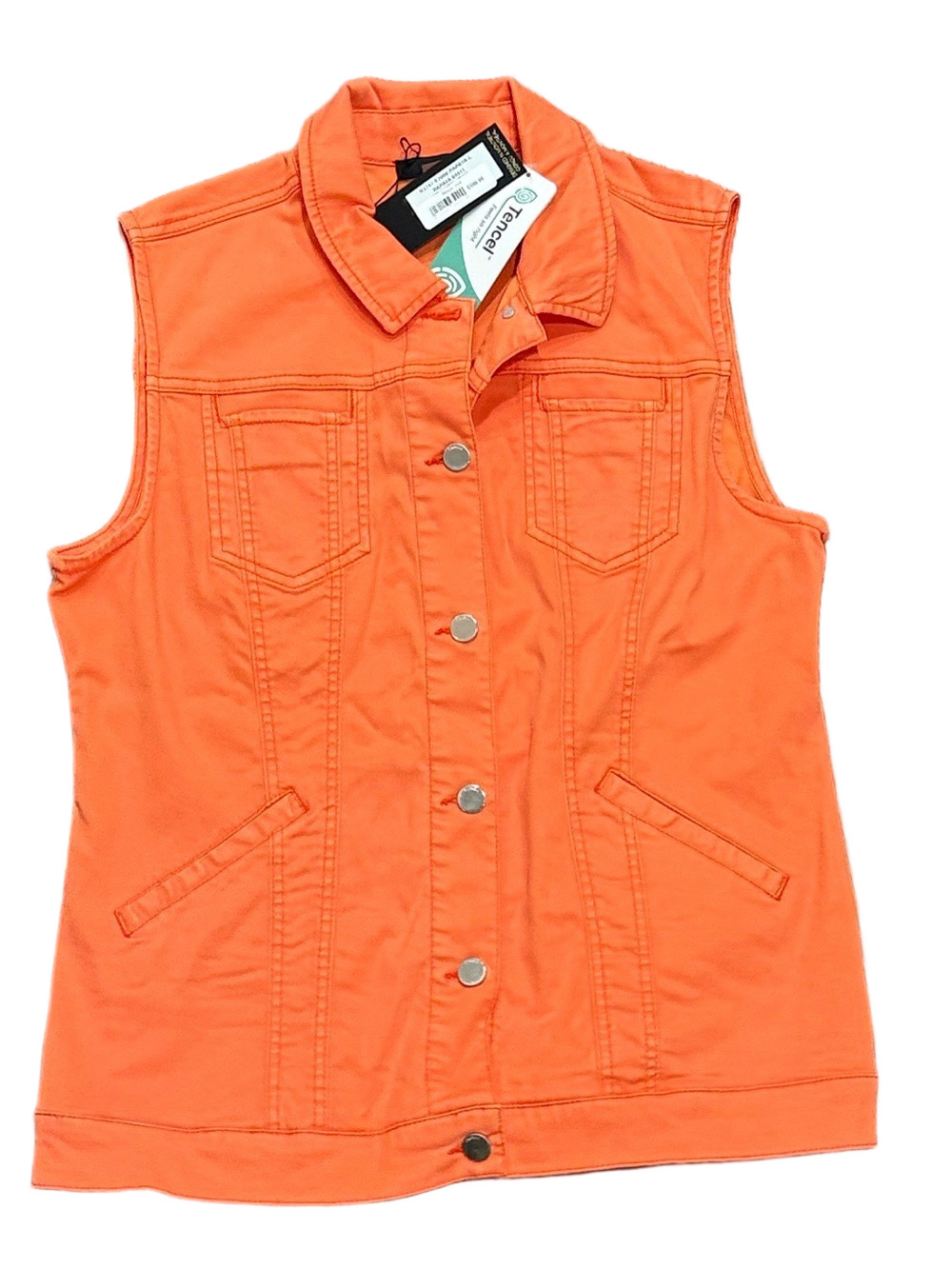 Renuar Coral Vest, Tencel | Size Large